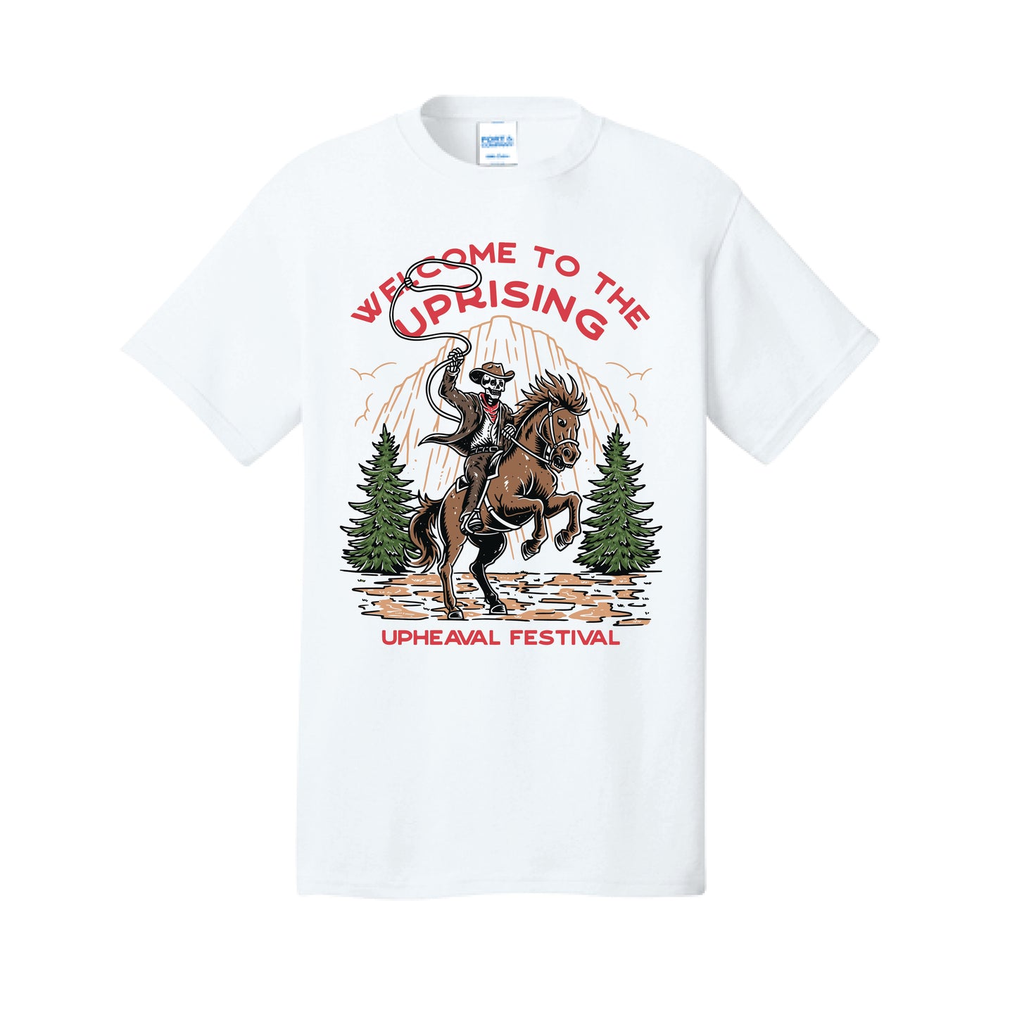 Western Skeleton Tee (w/ Lineup)